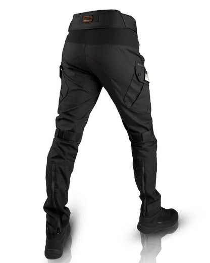 Pantalón táctico Indestructible color negro para hombre💥Ultra resistente y con 10 bolsillos