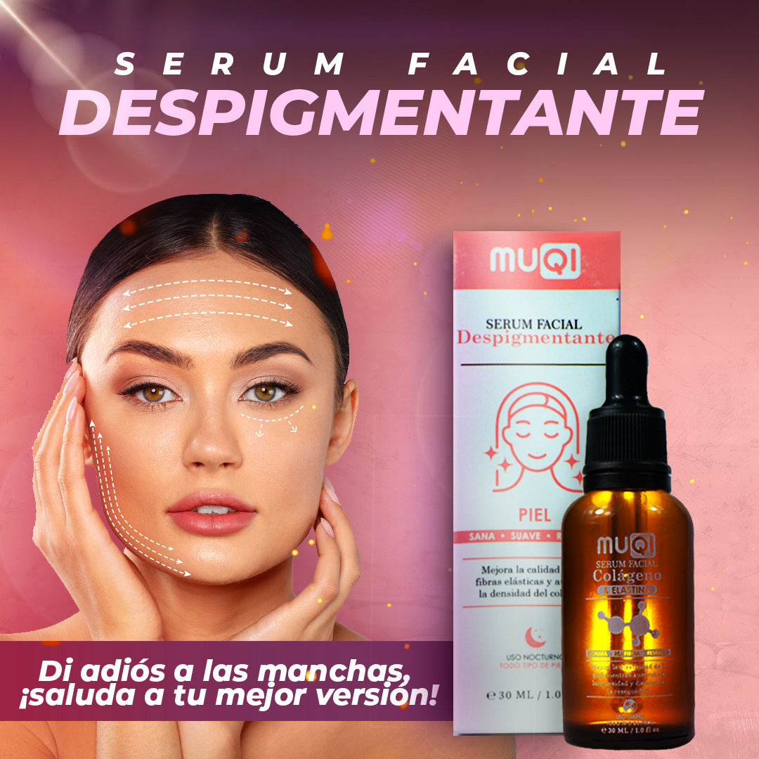 Despigmentante facial MUQI - Limpia tu rostro de las manchas💥SOLO HOY CON 50% DCTO