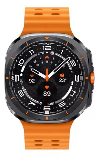 Smartwatch GALAXY ULTRA Z7 2025 - Color naranja, con pantalla de cristal de zafiro y visión nocturna