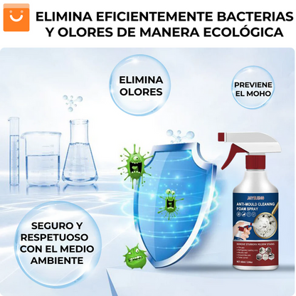 Spray Removedor de Moho: elimina y evita que vuelva a crecer el moho💥HOY CON 50% DCTO