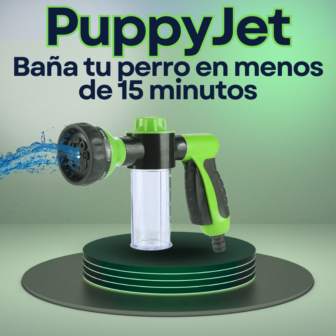 PuppyJet®: Baña a tu perro en menos de 15 minutos