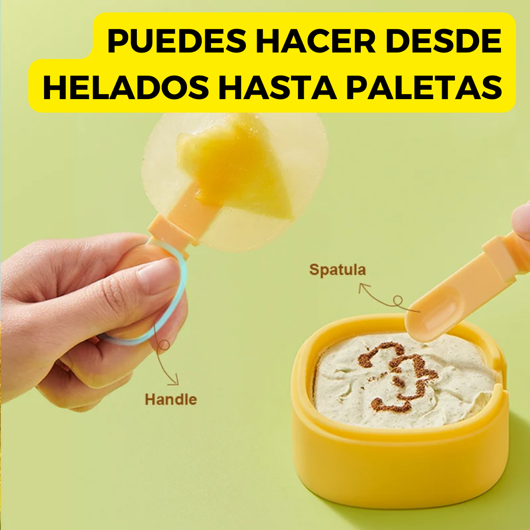 Pack X9 Moldes para helados: fácil y rápido