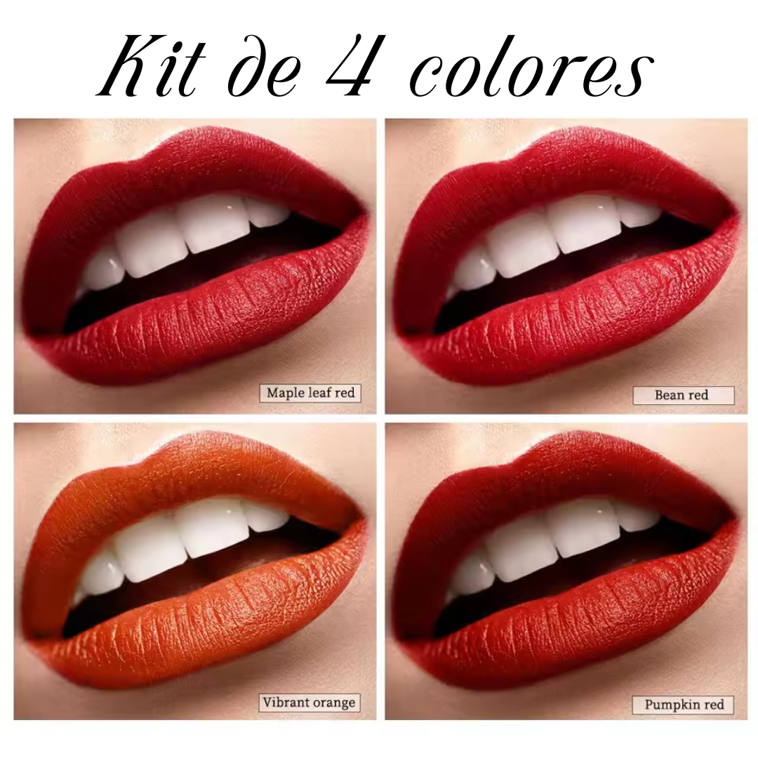 Labiales Virales: Lana del Rey X4 colores + empaque de lujo