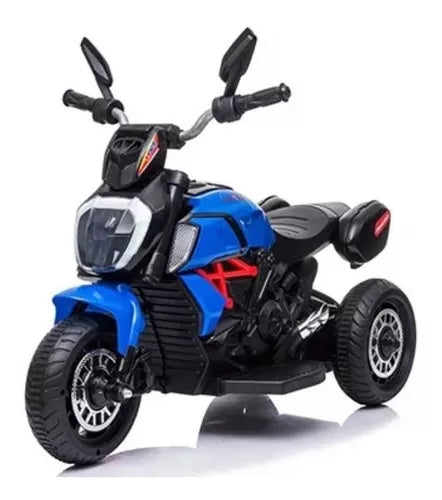 Moto realista eléctrica para niño de 3 ruedas tipo DUCATI- Edad 2 a 6 años💥HOY CON 50% DCTO