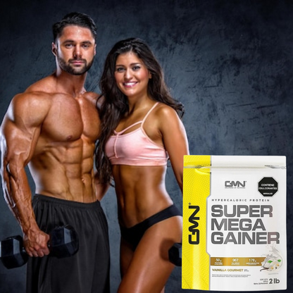 Proteína Hipercalórica SUPER MEGA GAINER de 2LB sabor a vainilla💥HOY CON 50% DCTO