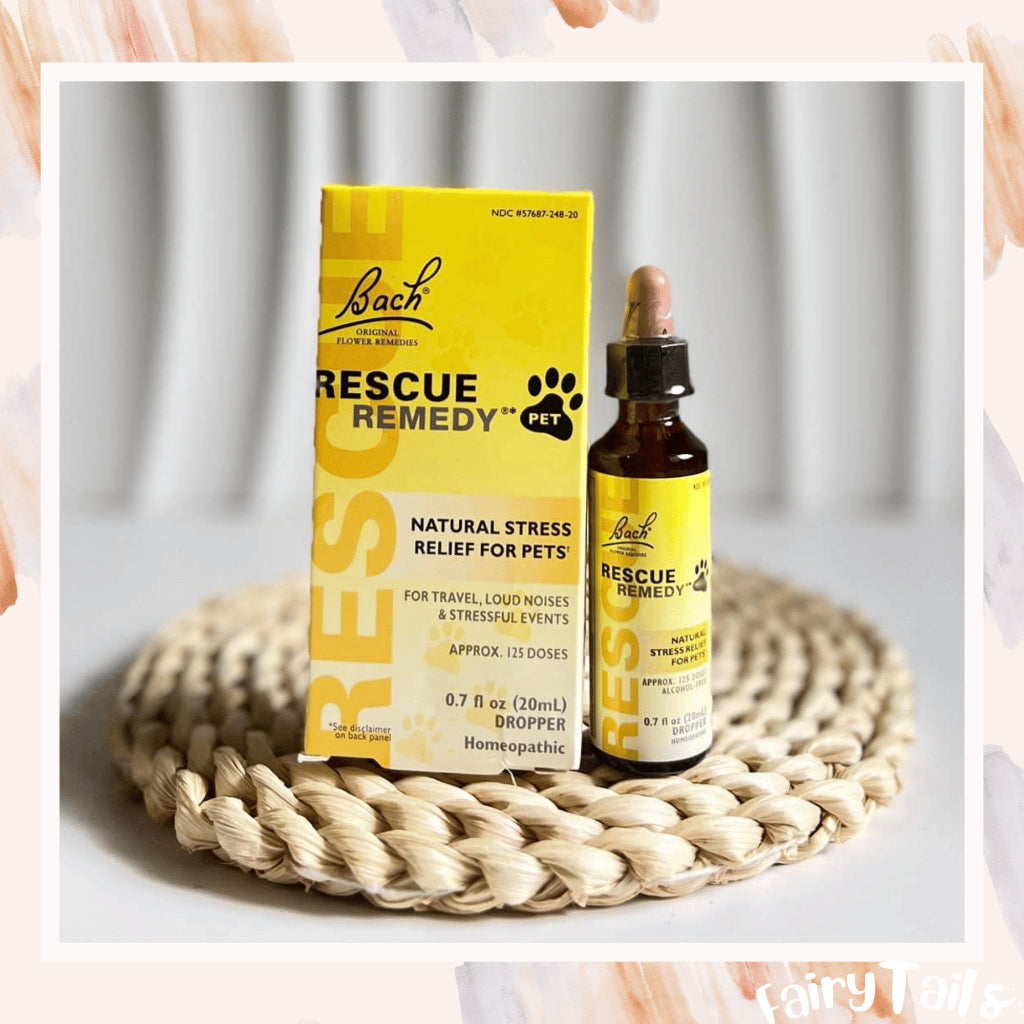 Bach RESCUE® Gotas Tranquilizantes Naturales con Flores de Bach para la ansiedad y el estrés en las mascotas